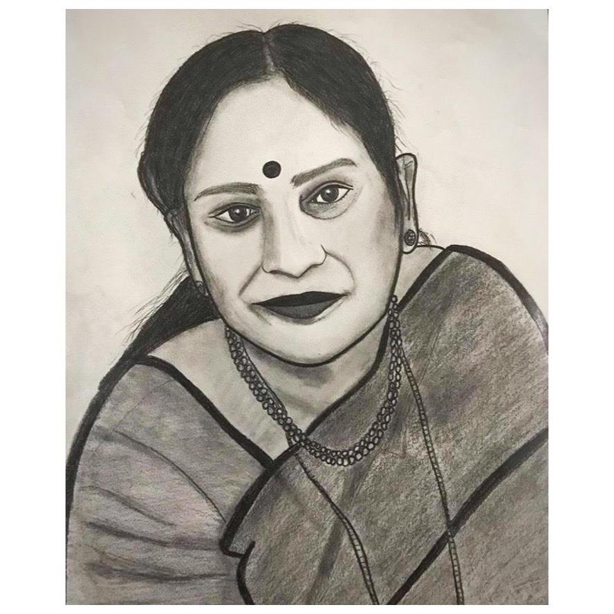 Portrait - Pencil on paper, A3
